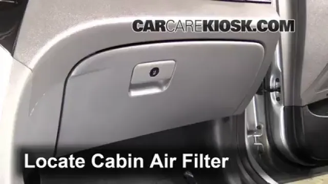 2013 Hyundai Sonata Limited 2.0L 4 Cyl. Turbo Filtre à air (intérieur) Changement